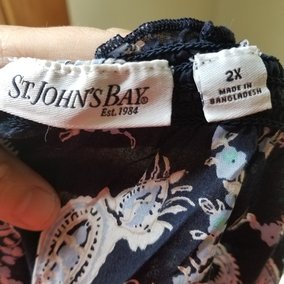 Plus size short sleeve top - Picture 3 of 6